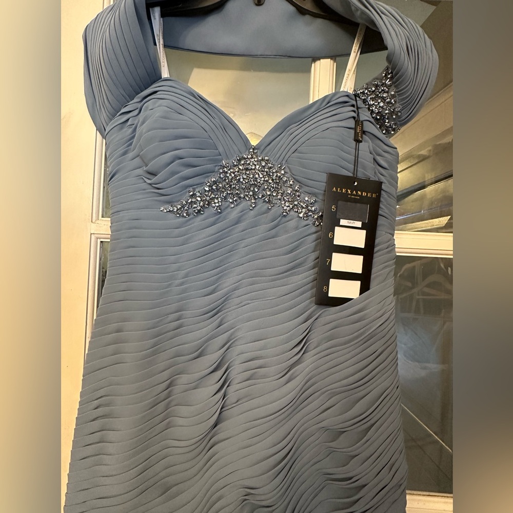 ✔️#78B BNWT ALEXANDER BY DAYMOR EVENING GOWN #1965 - Picture 1 of 17